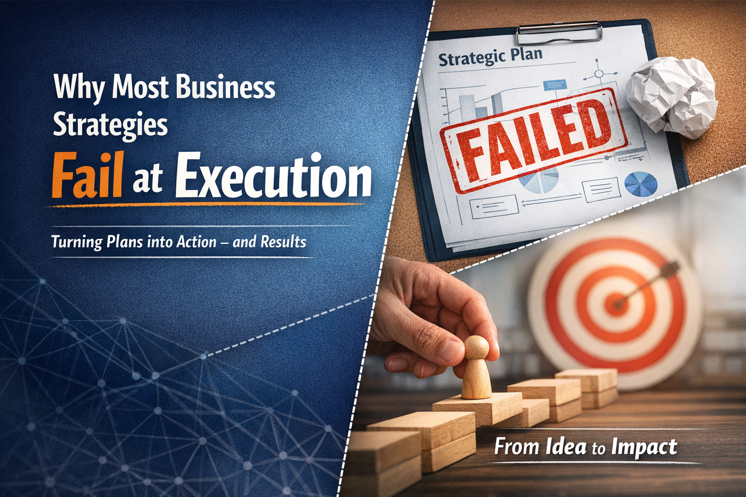 Why Most Business Strategies Fail at Execution — And How to Fix It